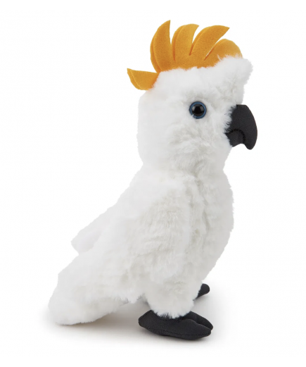 Charley The Cockatoo Eco Plush Toy Medium